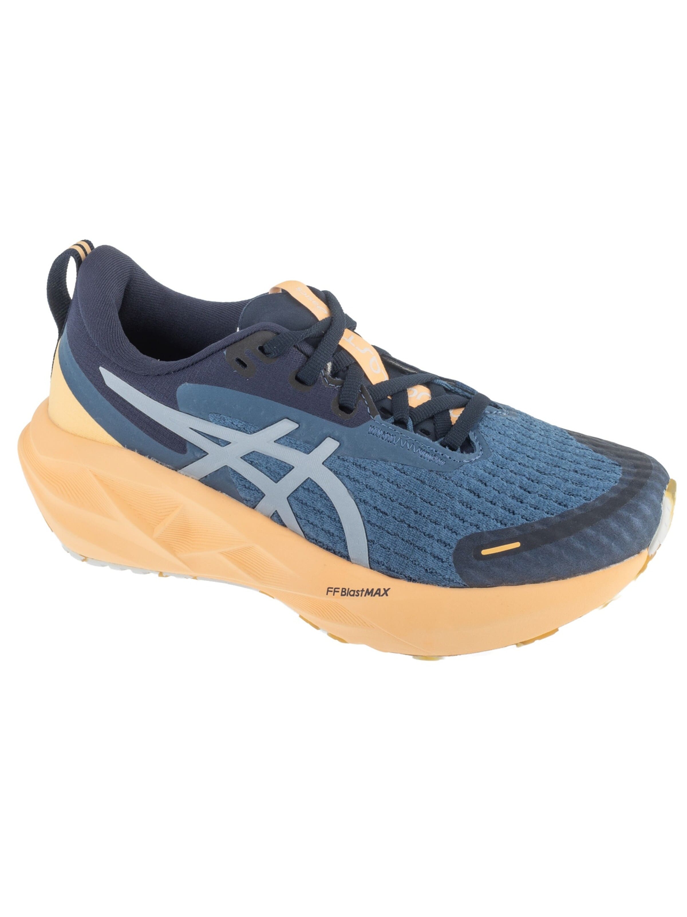 Chaussure de course 'Novablast 5 Lite-Show' ASICS en bleu : devant
