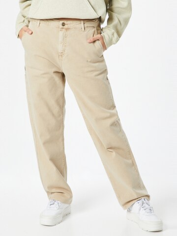 Carhartt WIPCargo hlače - smeđa boja: prednji dio