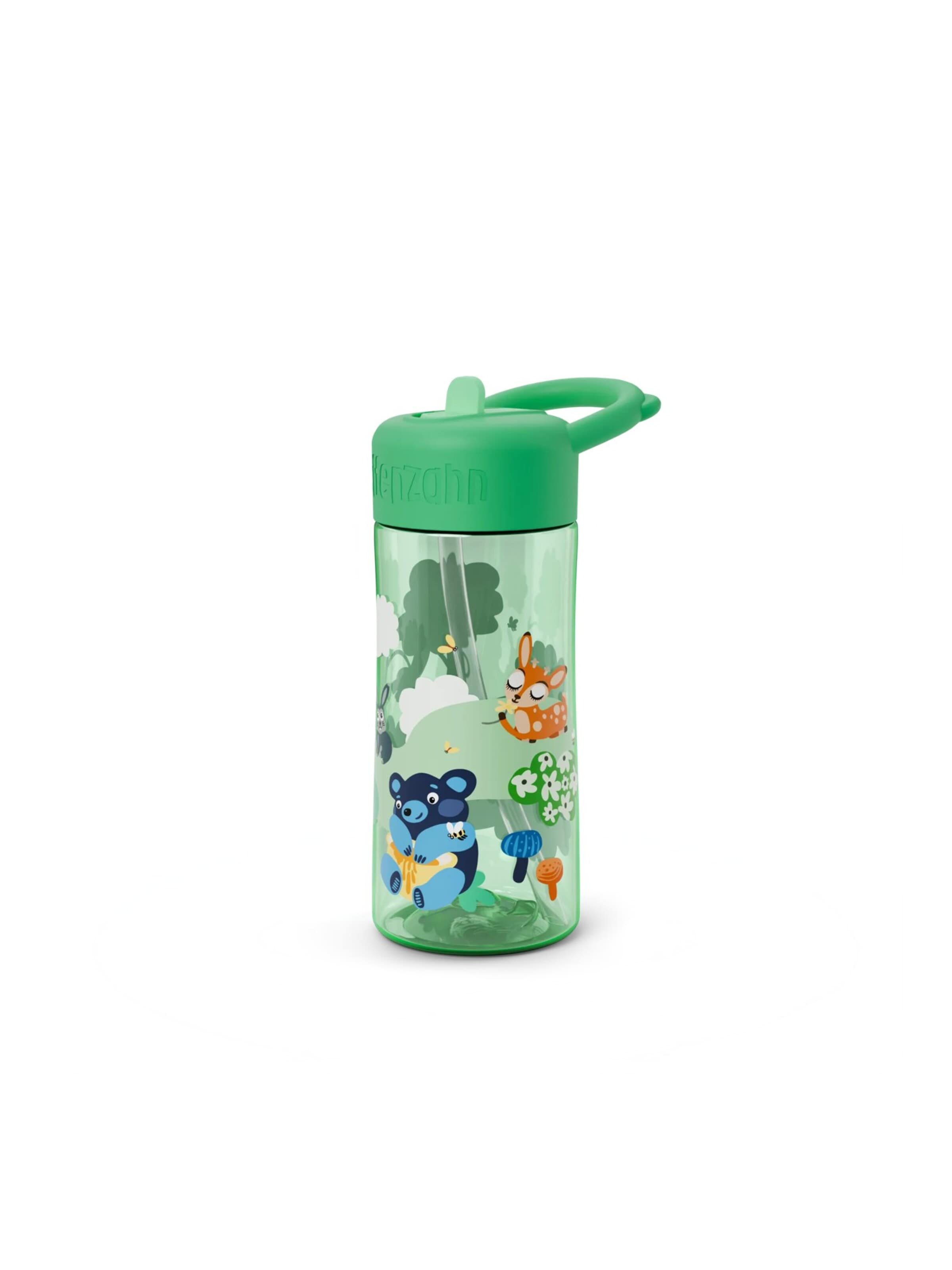 Affenzahn Drinking Bottle 'Trinkflasche Trinkflasche' in Green: front
