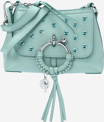 Borsa a spalla di See by Chloé in blu: frontale