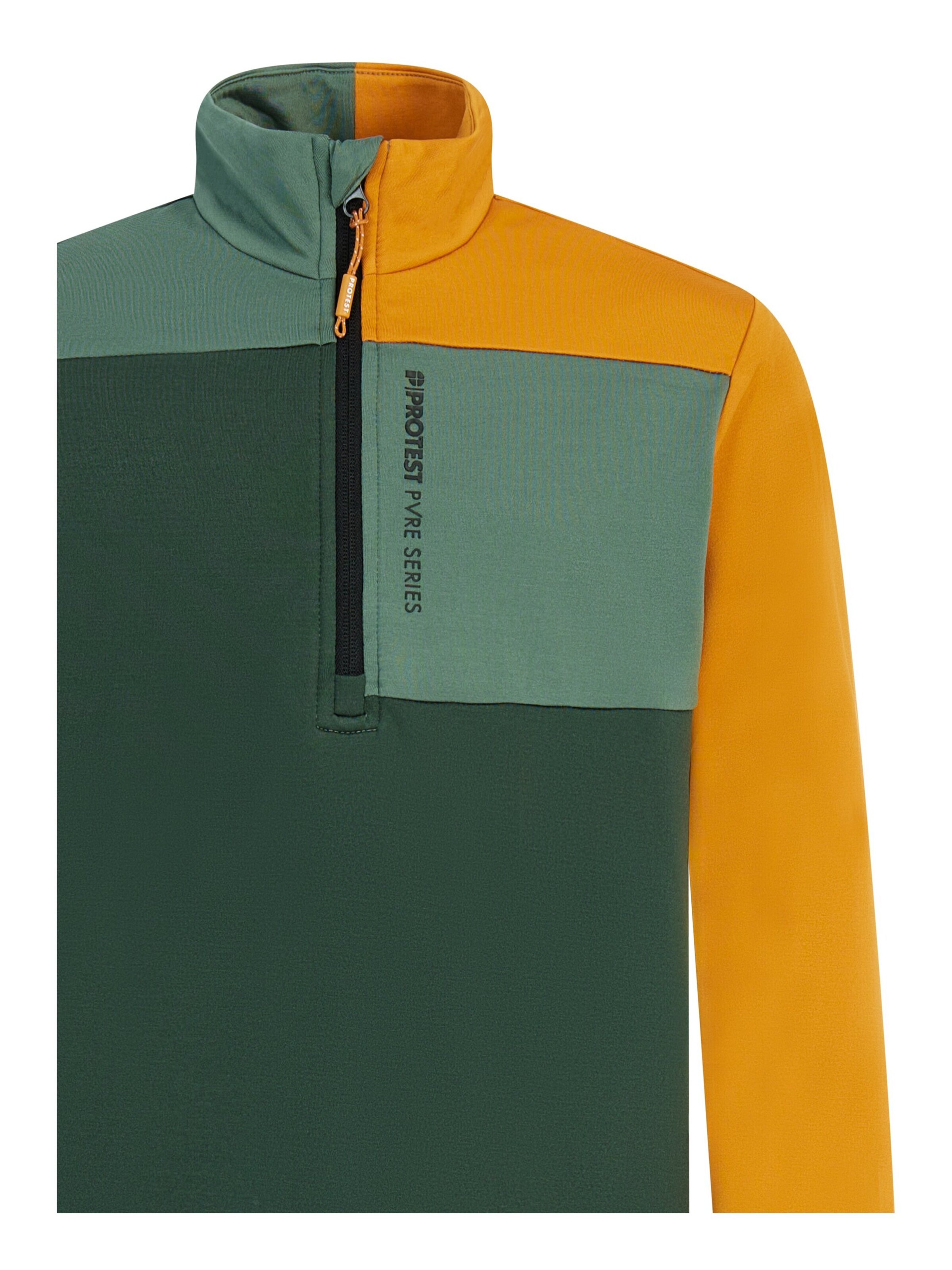 PROTEST Sportief sweatshirt 'PRTMarno JR' in Groen