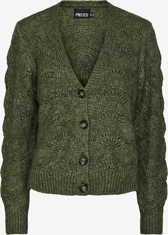 Giacchetta 'Bibbi' di PIECES in verde: frontale