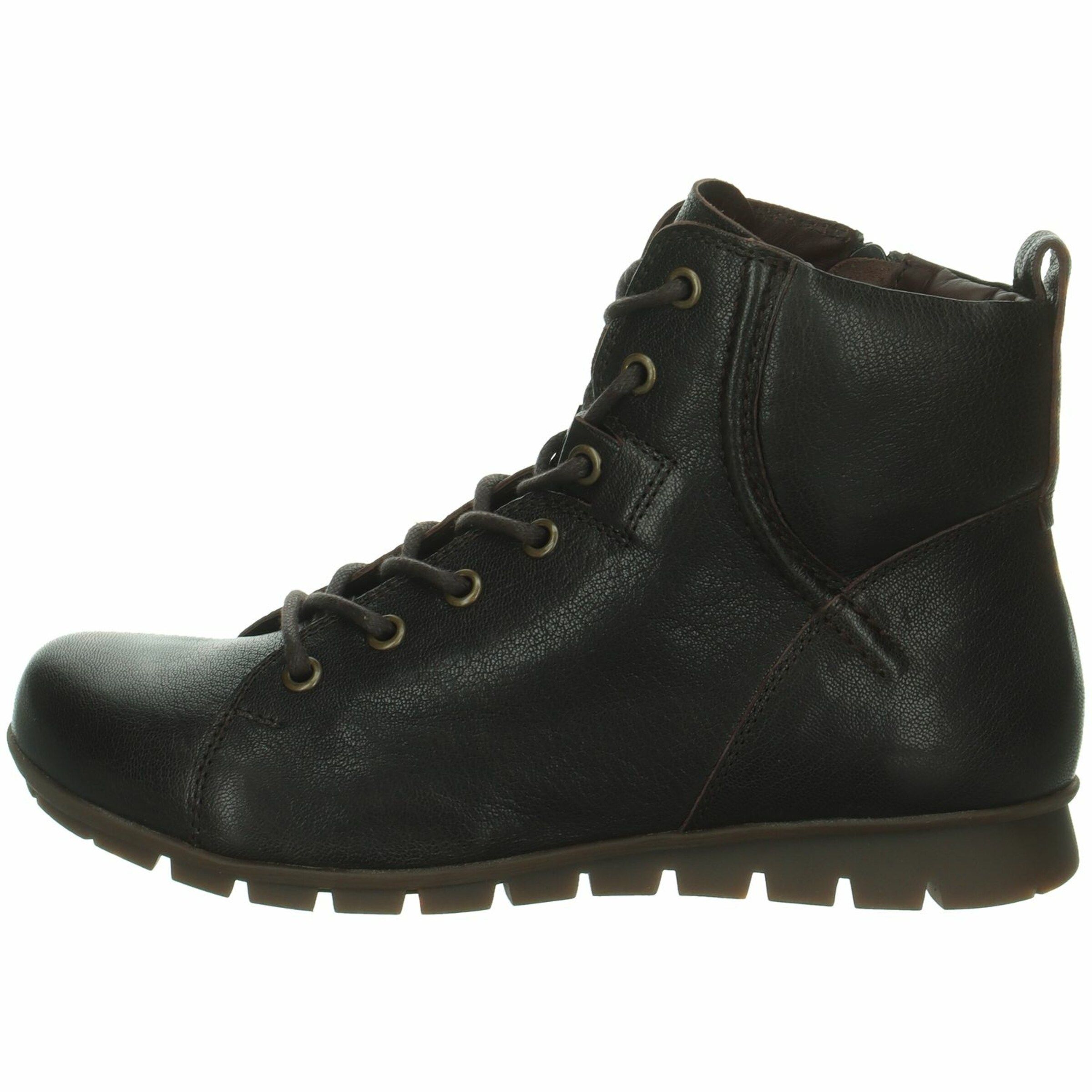 THINK! Schnürstiefel in Braun: Vorderseite