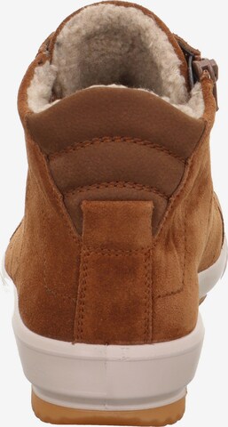SUPERFIT Lace-Up Ankle Boots in Brown