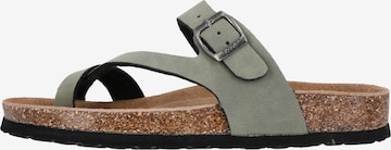 Cruz T-Bar Sandals 'HARDINBURG' in Green