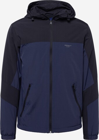 Veste mi-saison 'BECKS' JACK & JONES en bleu : devant