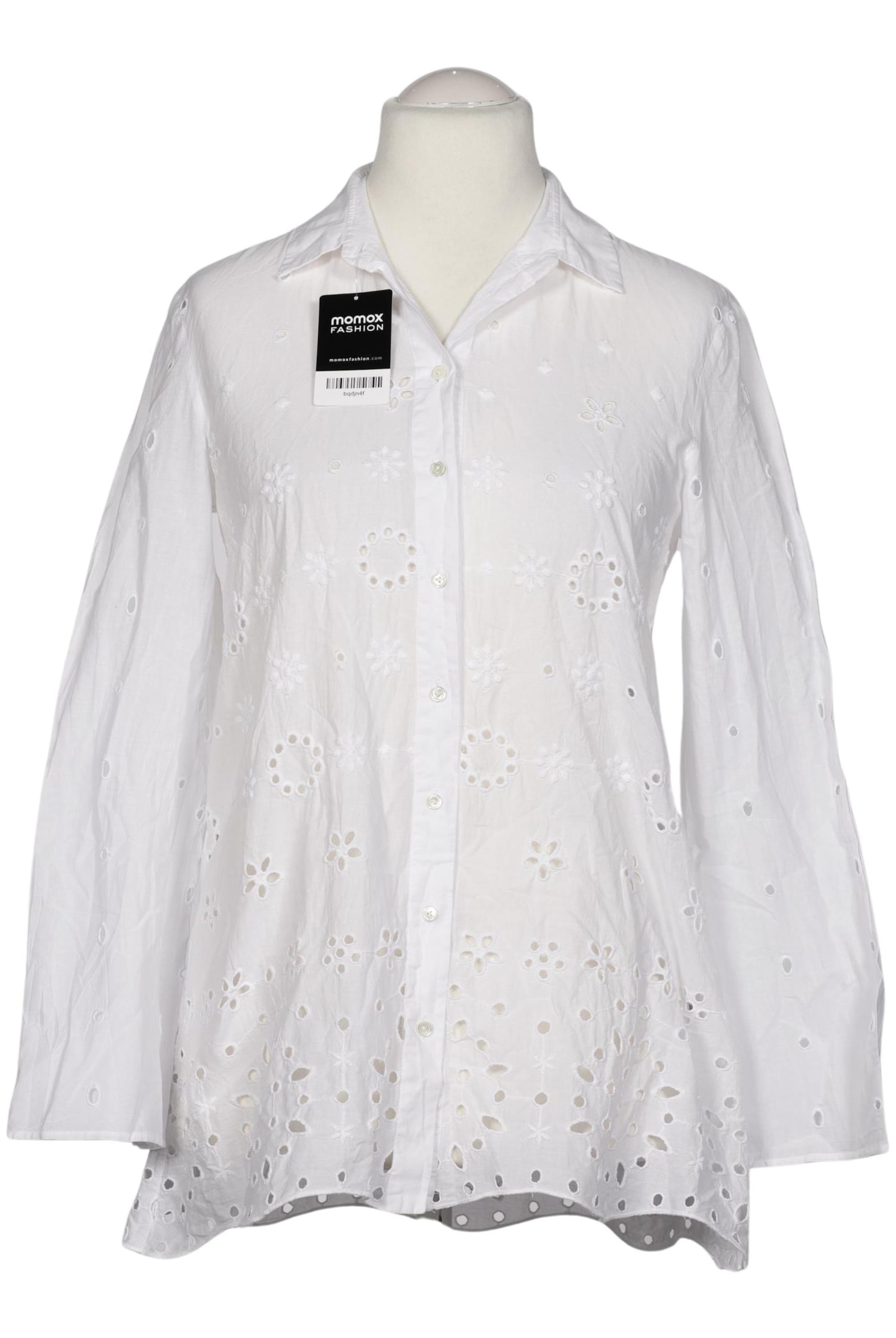 Van Laack Bluse M in Weiß: Vorderseite