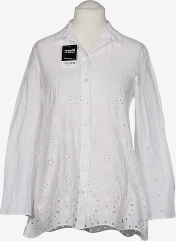 Van Laack Bluse M in Weiß: Vorderseite