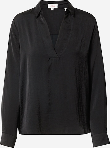 s.Oliver חולצות נשים בשחור: מלפנים