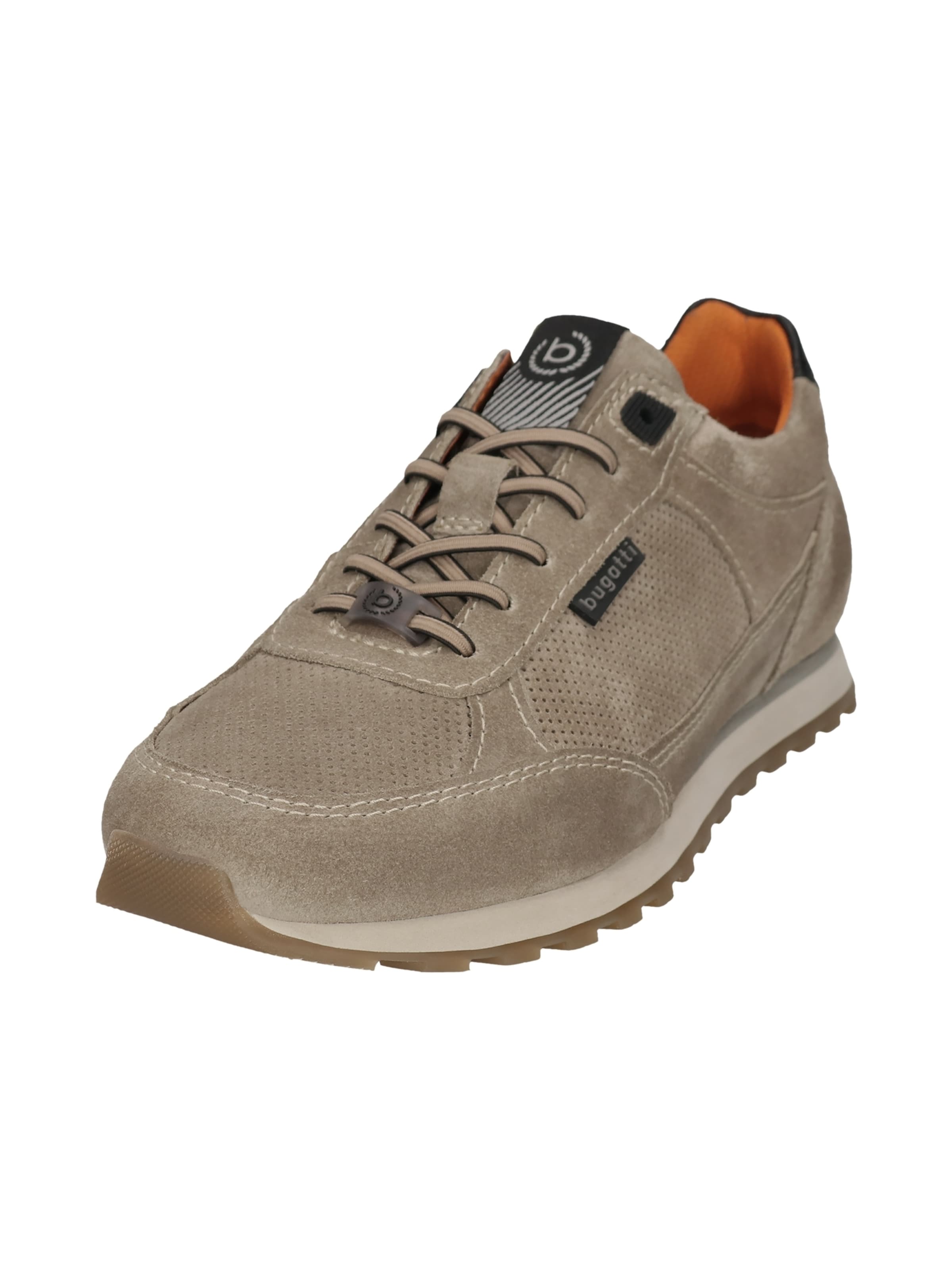 bugatti Platform trainers in Beige: front