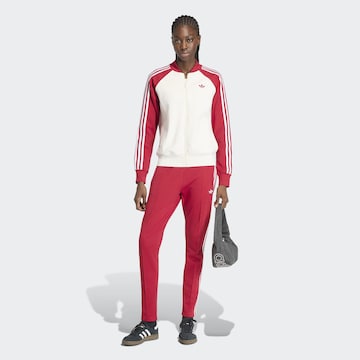 ADIDAS ORIGINALS Sweatjacke in Weiß