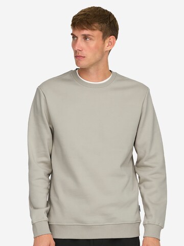 Only & Sons Sweatshirt 'Connor' in Grey