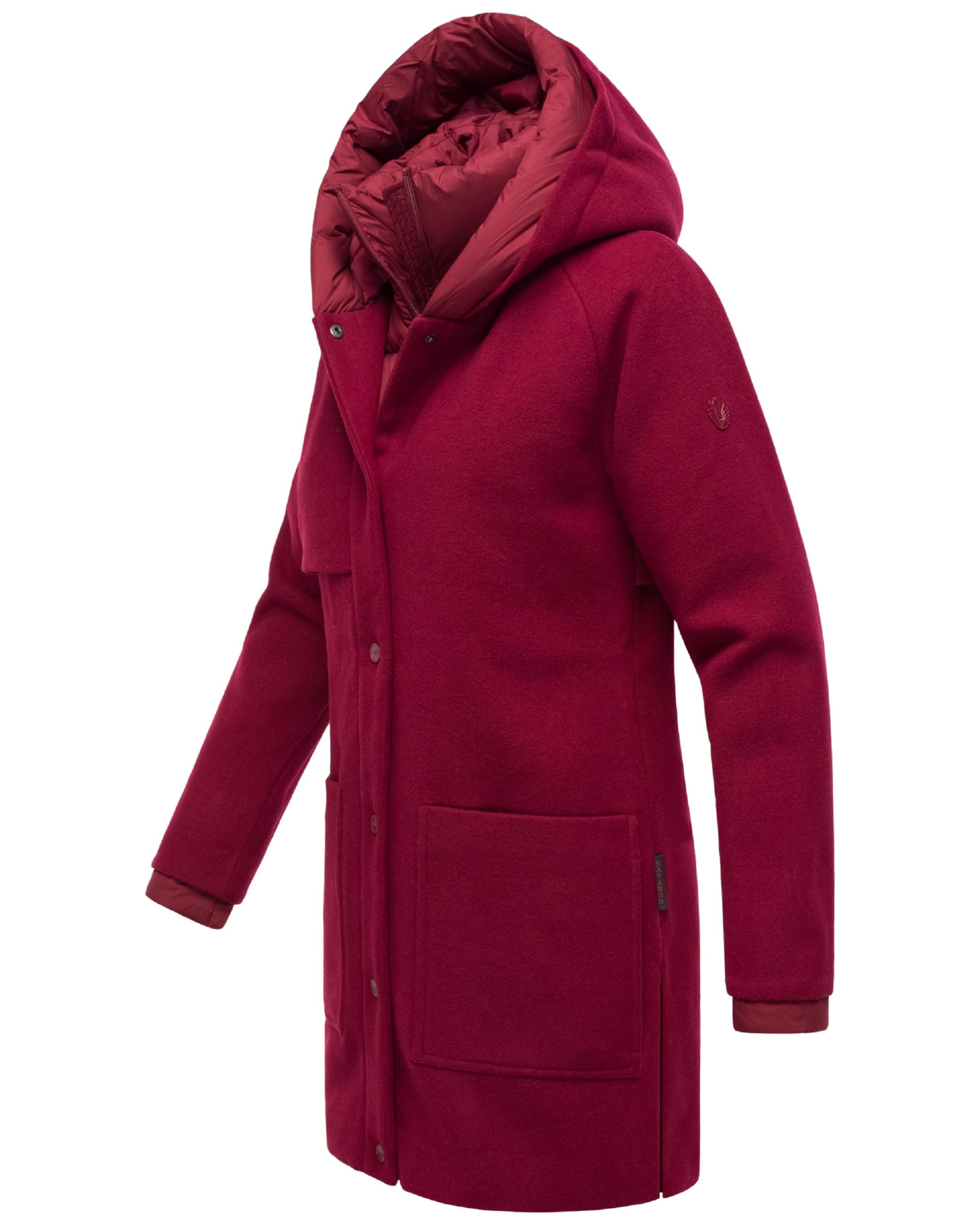 Manteau d’hiver NAVAHOO en rouge