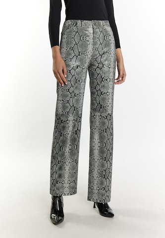 faina Wide leg Pants in Grey: front