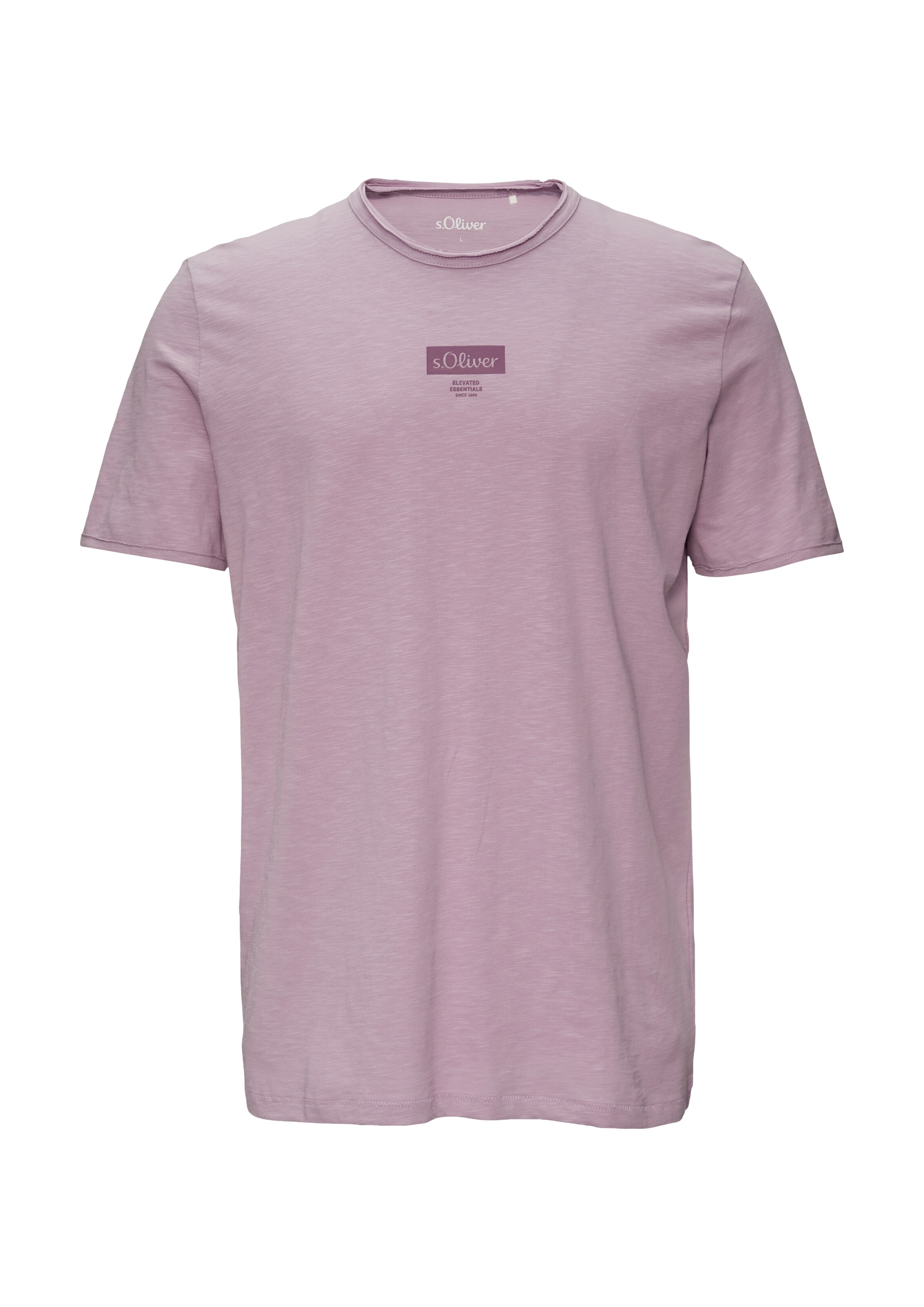 s.Oliver Shirt in Lila: voorkant
