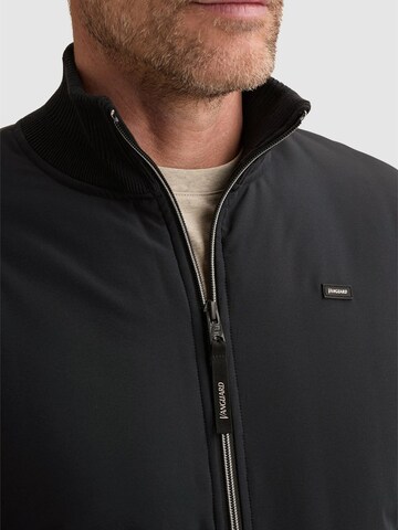 VANGUARD Cardigan 'Cardigan in cotton/modal with zipper closure' i blå