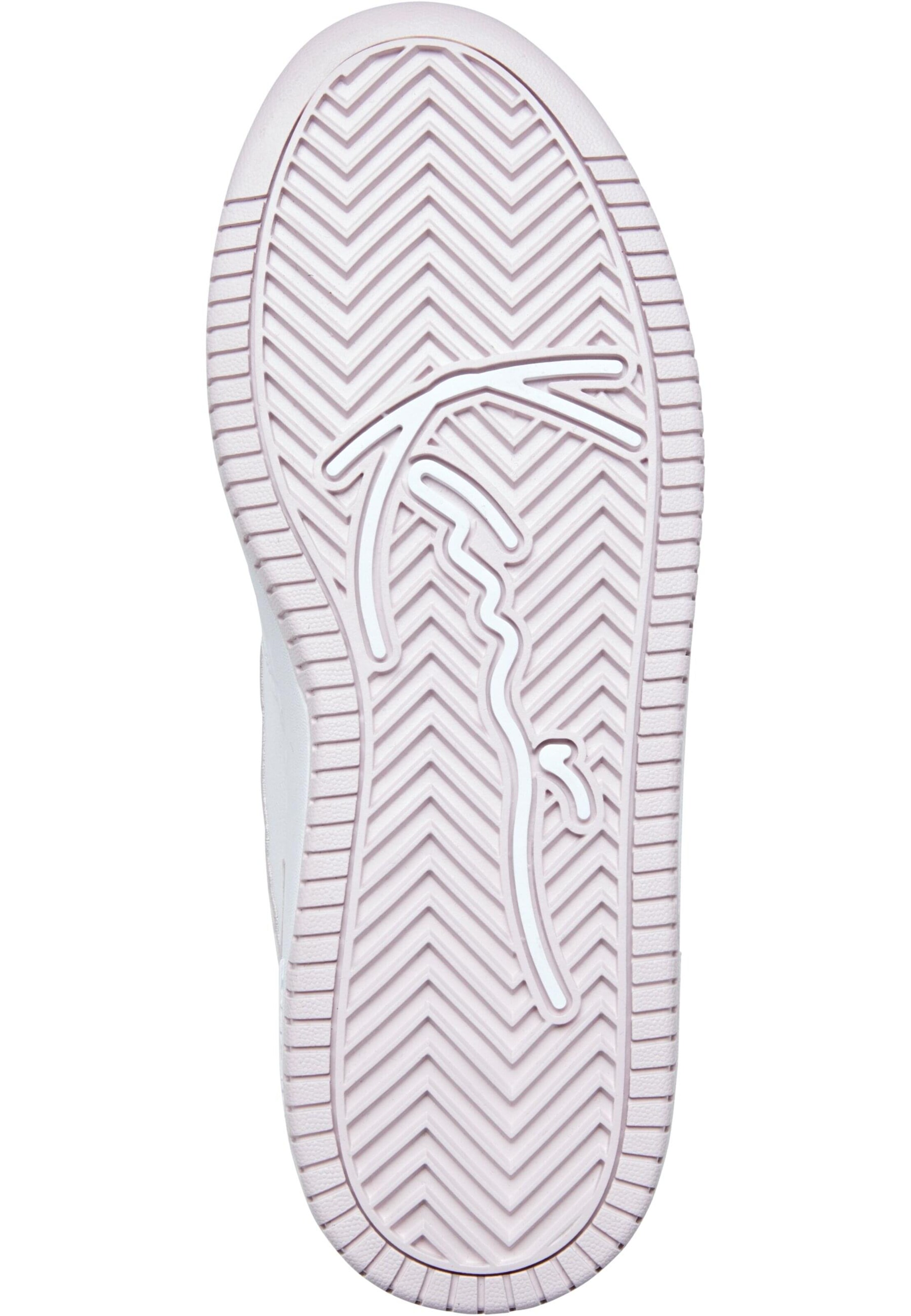 Karl Kani Platform trainers in White