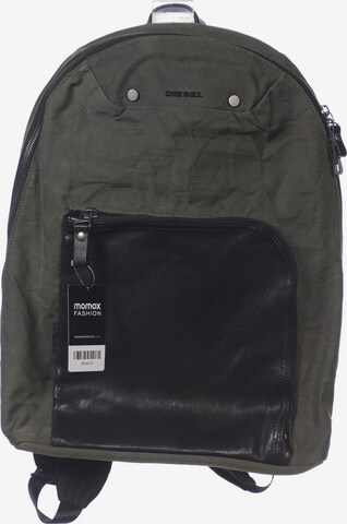 DIESEL Backpack in One size in Green: front