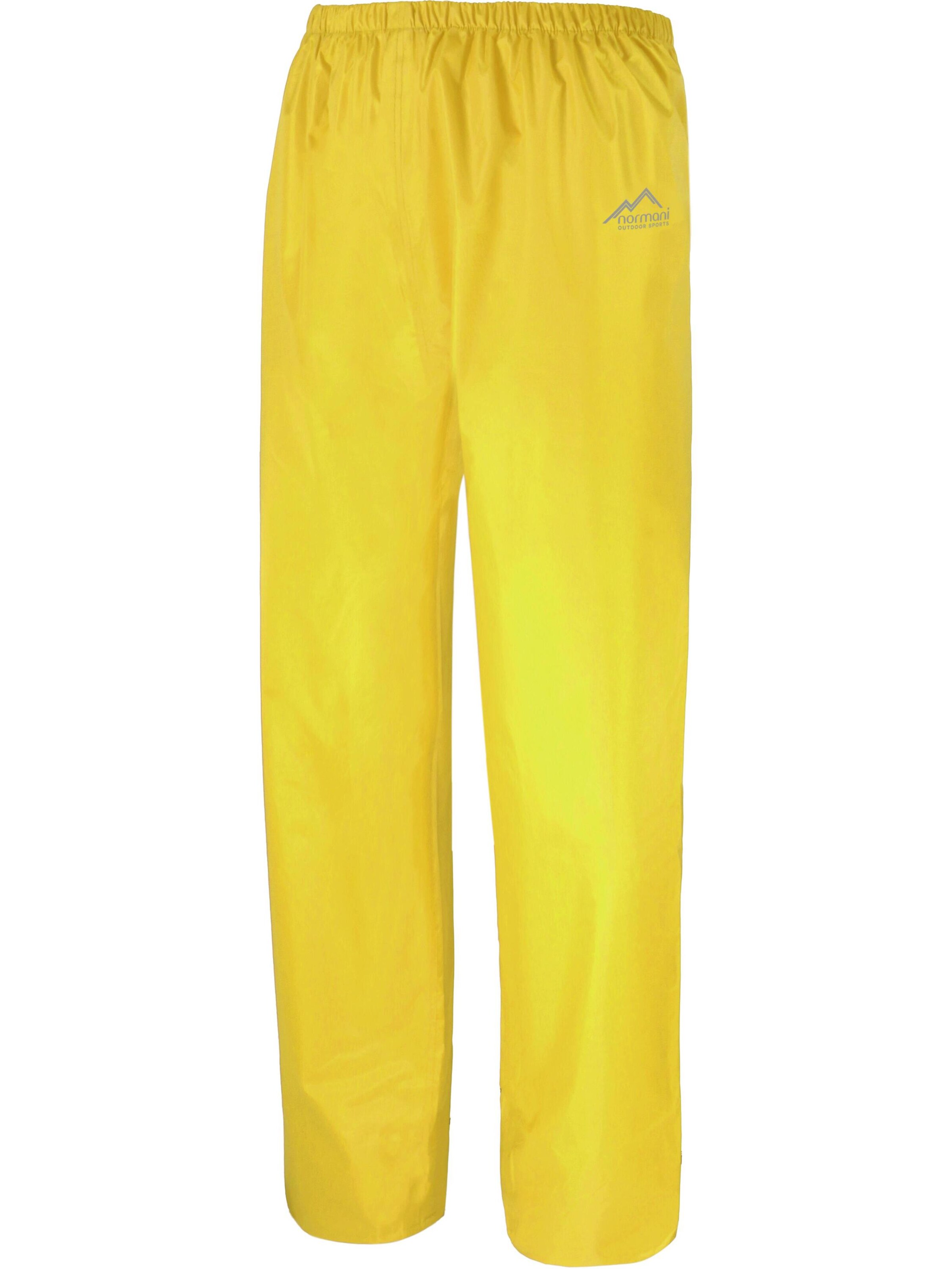 normani Outdoorbroek 'Portland' in Geel: voorkant