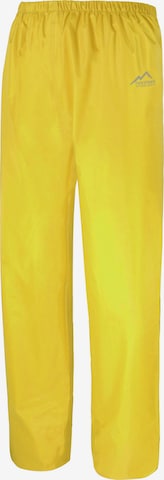 normani Regular Outdoor Pants 'Portland' in Yellow: front