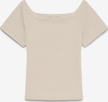 VERO MODA Top in Beige: voorkant