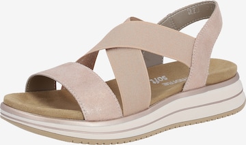 REMONTE Sandals in Pink: front