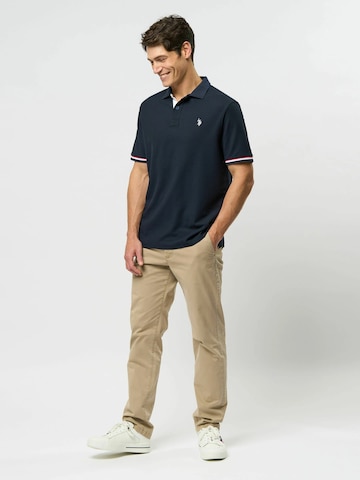 T-Shirt 'Nis' U.S. POLO ASSN. en bleu