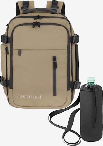 normani Rucksack 'Nikaho' in Beige: Vorderseite