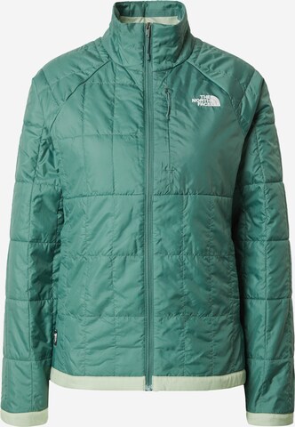 THE NORTH FACE Outdoorjas 'CIRCALOFT' in Groen: voorkant