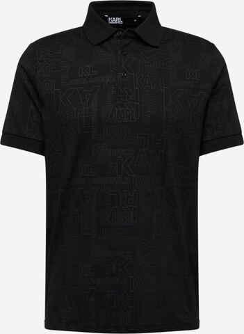 Karl Lagerfeld Shirt in Zwart: voorkant