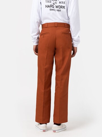 DICKIES Regular Trousers '874 Original' in Brown