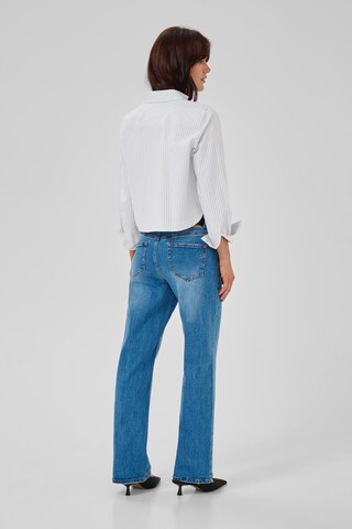 Chemisier 'Jean' My Essential Wardrobe en blanc
