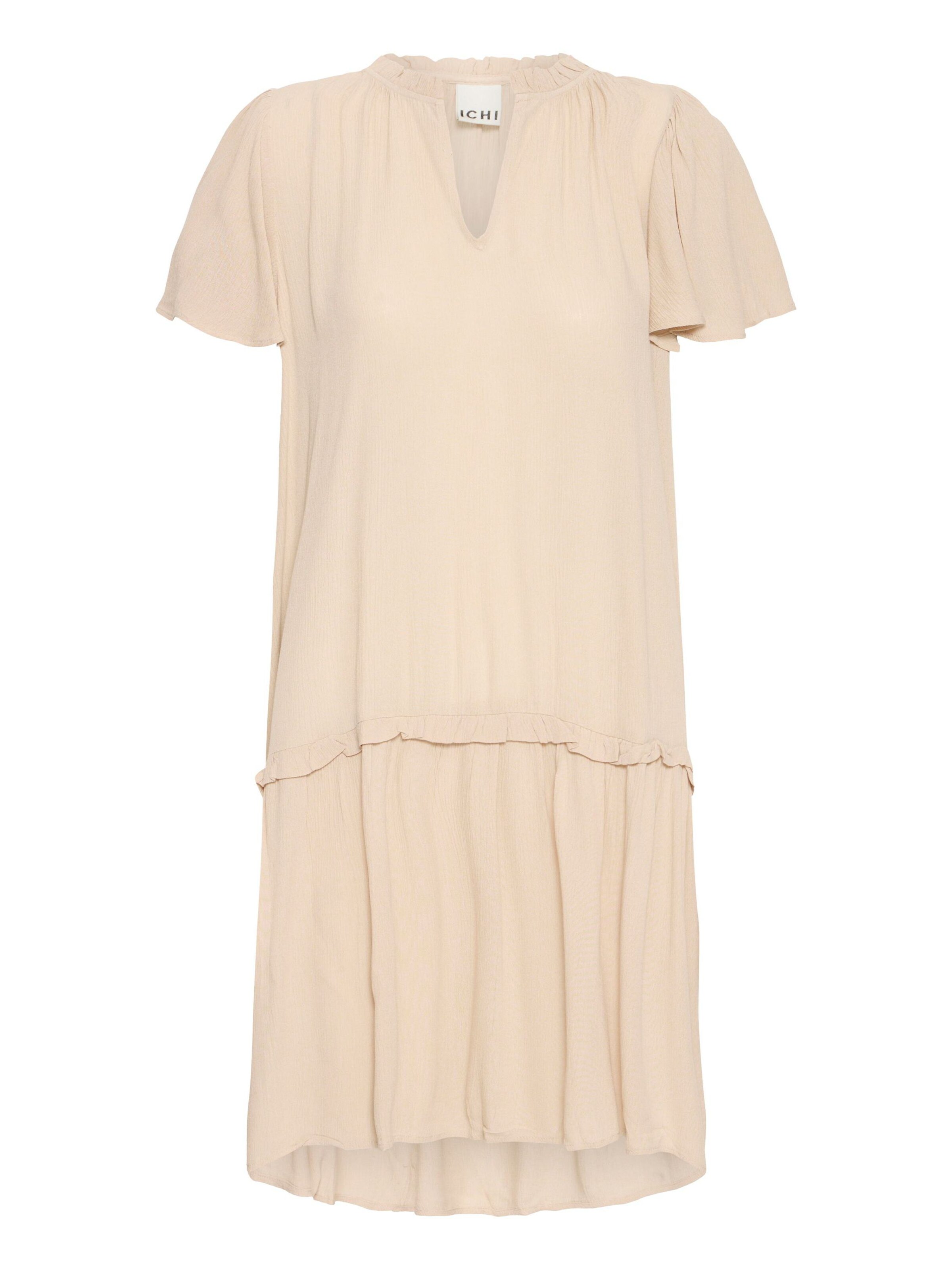 ICHI Kjole 'Marrakech' i beige: forside