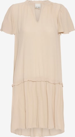 ICHI Dress 'Marrakech' in Beige: front