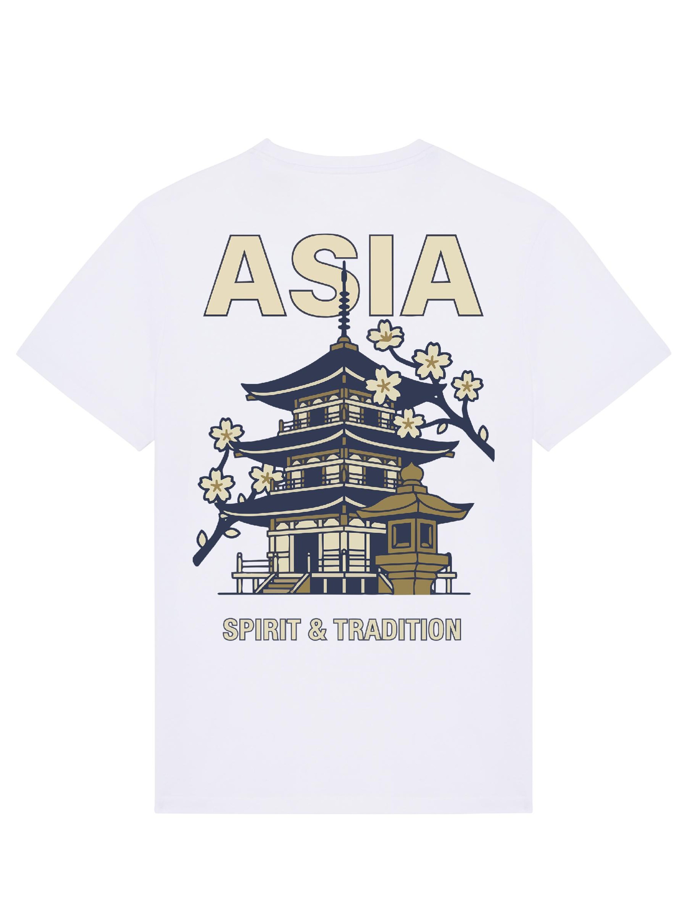 RoamLikeSummer Shirt 'ASIA'‌‌ in Weiß