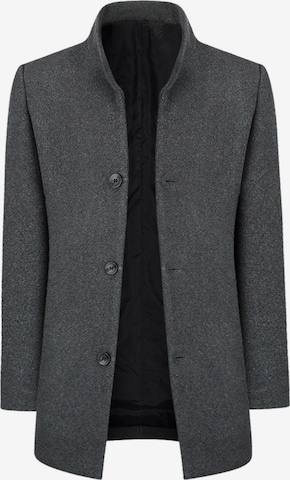 YOUTHUP Winter Coat in Grey: front