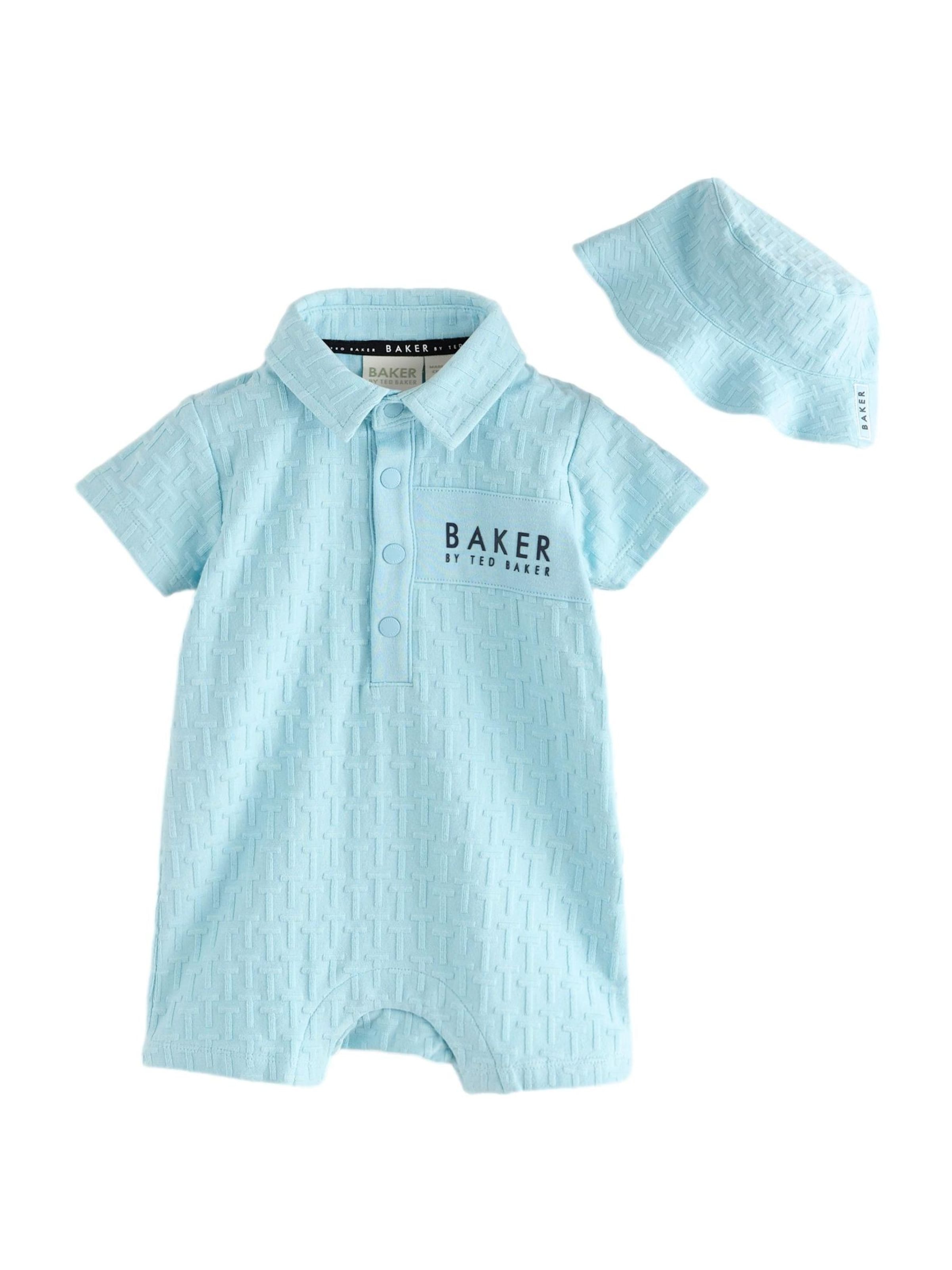 Baker by Ted Baker Ползунки/боди в Синий: спереди