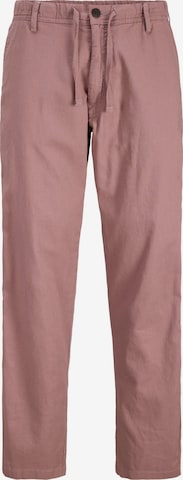 Pantalon chino 'JPSTKane' JACK & JONES en violet : devant