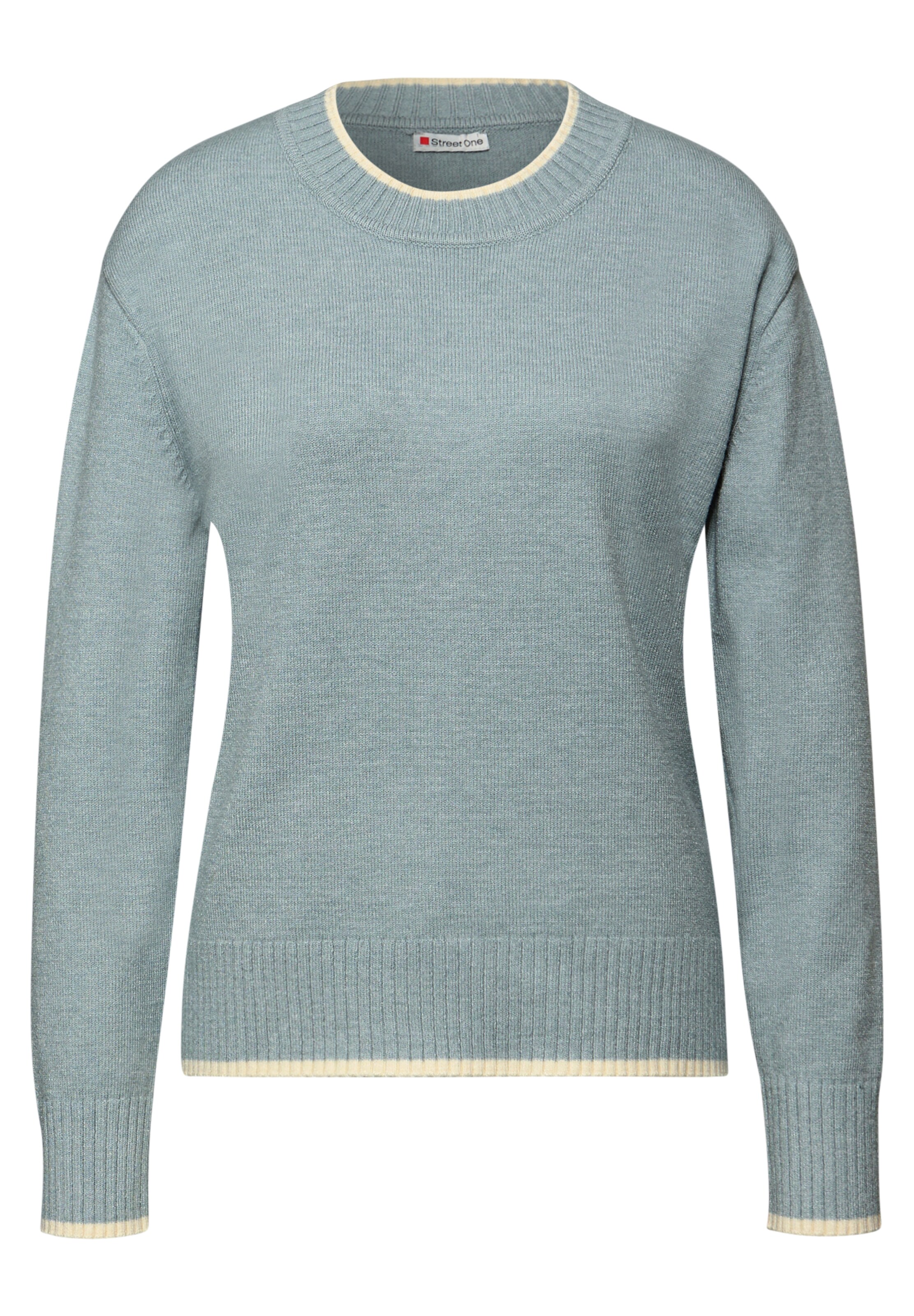 STREET ONE Pullover in Blau: Vorderseite