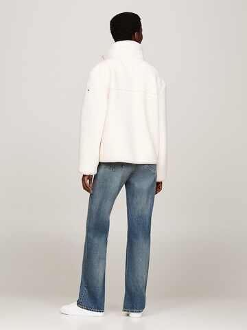 TOMMY HILFIGER Fleece jacket in Beige