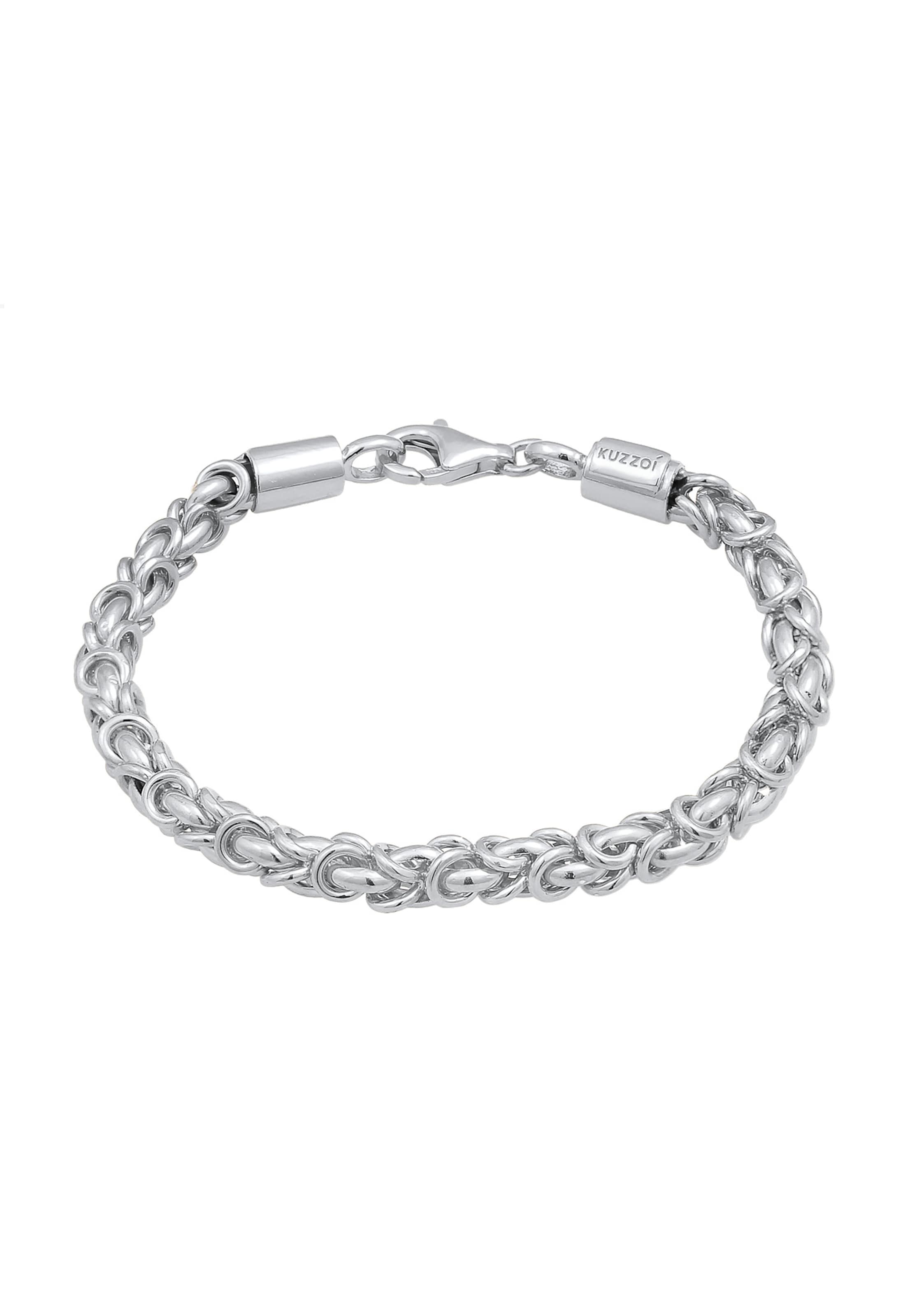 KUZZOI Armband in Zilver: voorkant