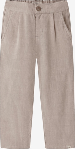Lil'Atelier Regular Broek in Bruin: voorkant