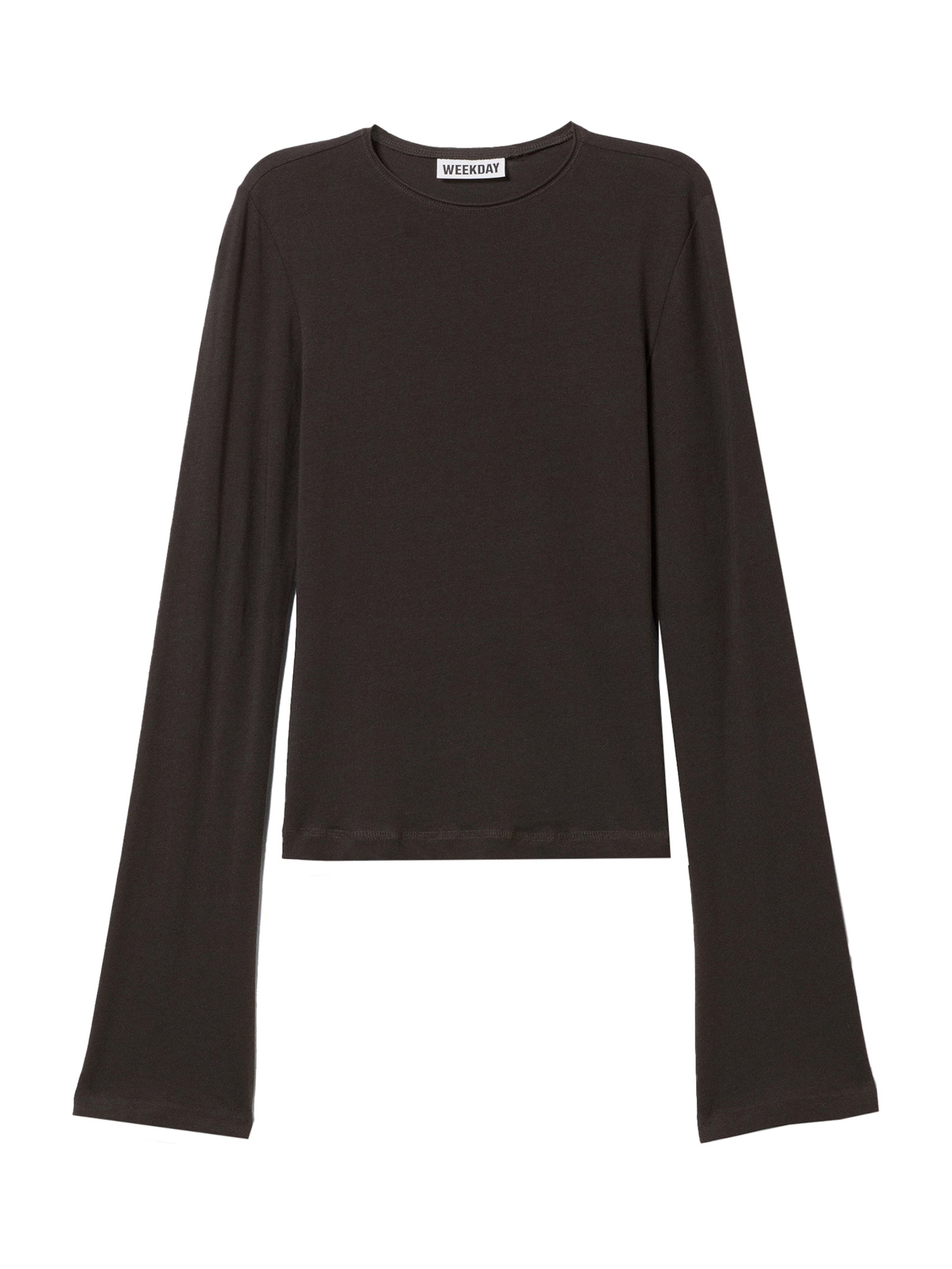 WEEKDAY Koszulka 'Violet' w kolorze brązowy: przód