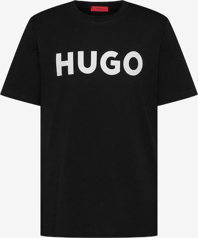 HUGO Majica 'Dulivio' u crna / bijela, Pregled proizvoda