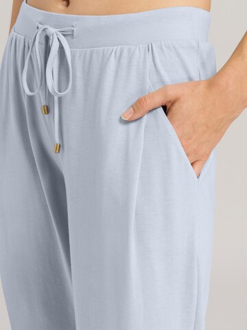 Hanro Pyjamahose 'Sleep & Lounge' in Blau