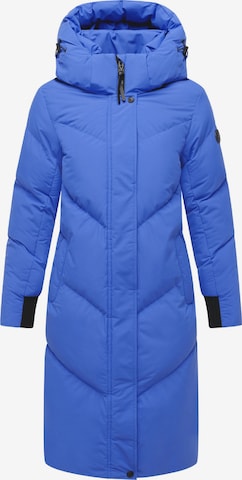Manteau d’hiver 'Teonaa 16' MARIKOO en bleu : devant