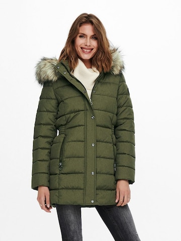ONLY Χειμερινό μπουφάν σε πράσινο: μπροστά