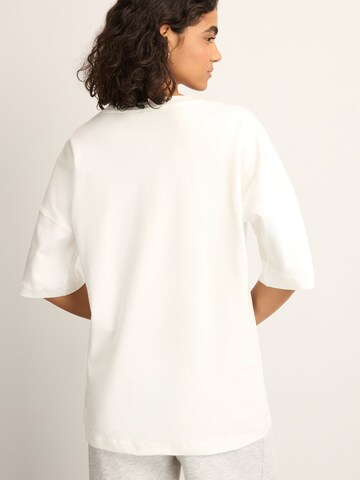 Next - Camiseta talla grande en azul