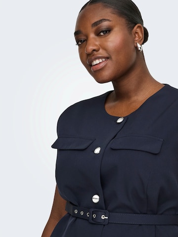 ONLY Carmakoma Gilet 'CARMIA' in Blauw