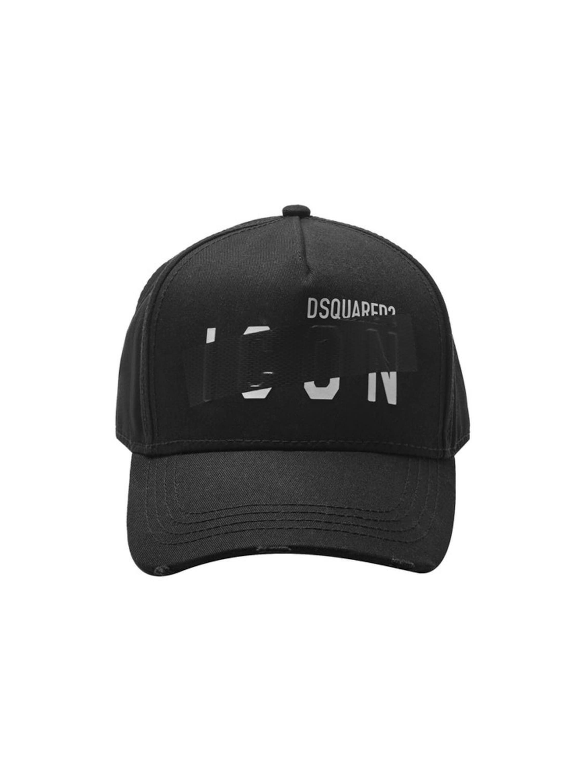 DSQUARED2 Cap 'Dsquared2 Be ICON Baseball Cap Schwarz Unisex'‌‌‌‌ in schwarz, Produktansicht
